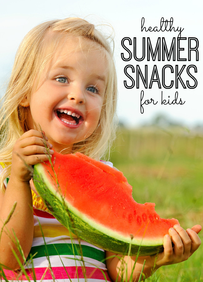 Healthy Snacks For Kids On The Go
 Healthy Summer Snacks for Kids