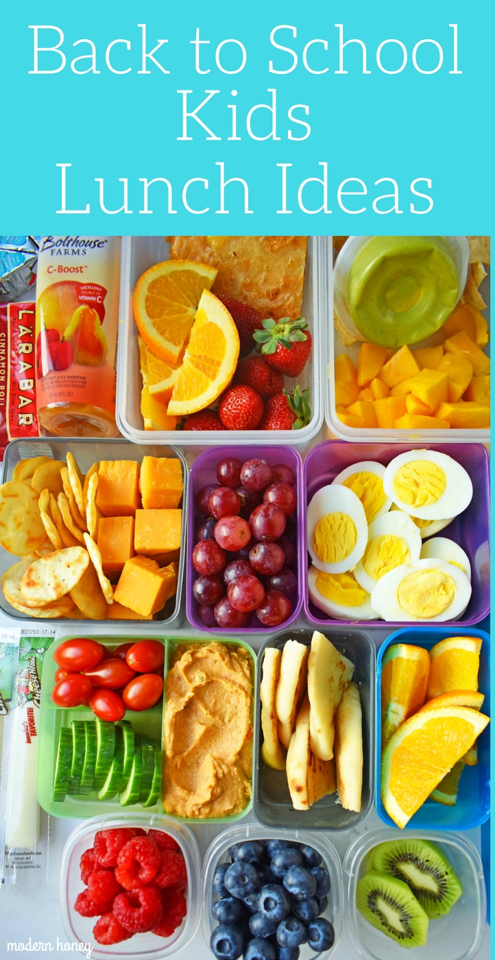 Healthy Snacks For Kids To Take To School
 Back to School Kids Lunch Ideas – Modern Honey