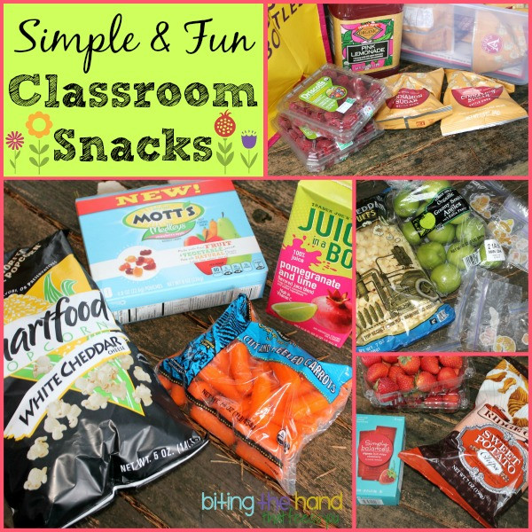 Healthy Snacks For Kindergarten Class
 Halloween Treat Bags For Preschool