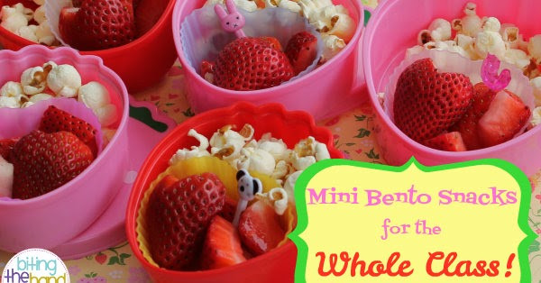 Healthy Snacks For Kindergarten Class
 Biting The Hand That Feeds You "Berry" Fun Mini Bento