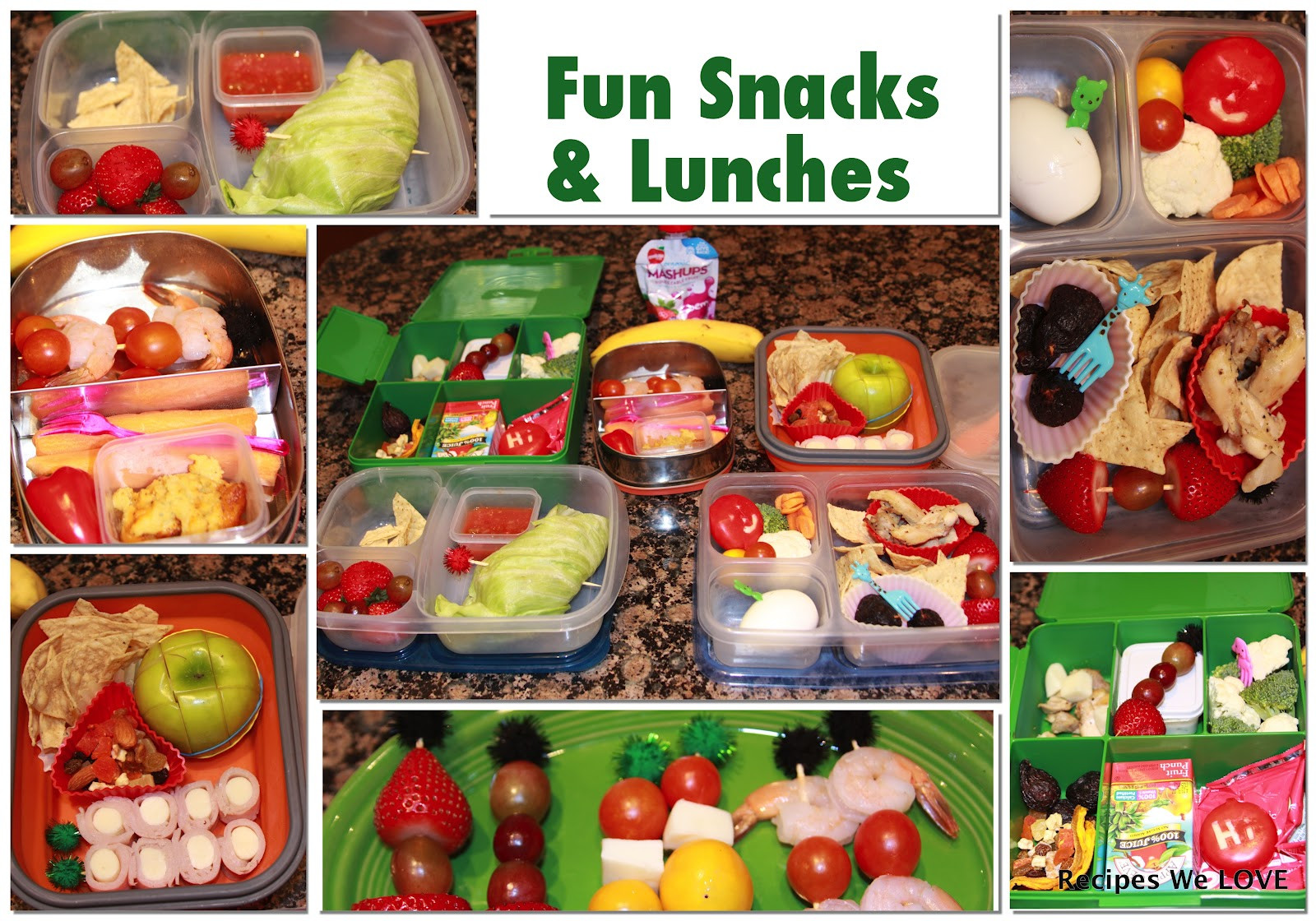 Healthy Snacks For Lunch
 Recipes We Love Healthy Kids Lunches and Snacks