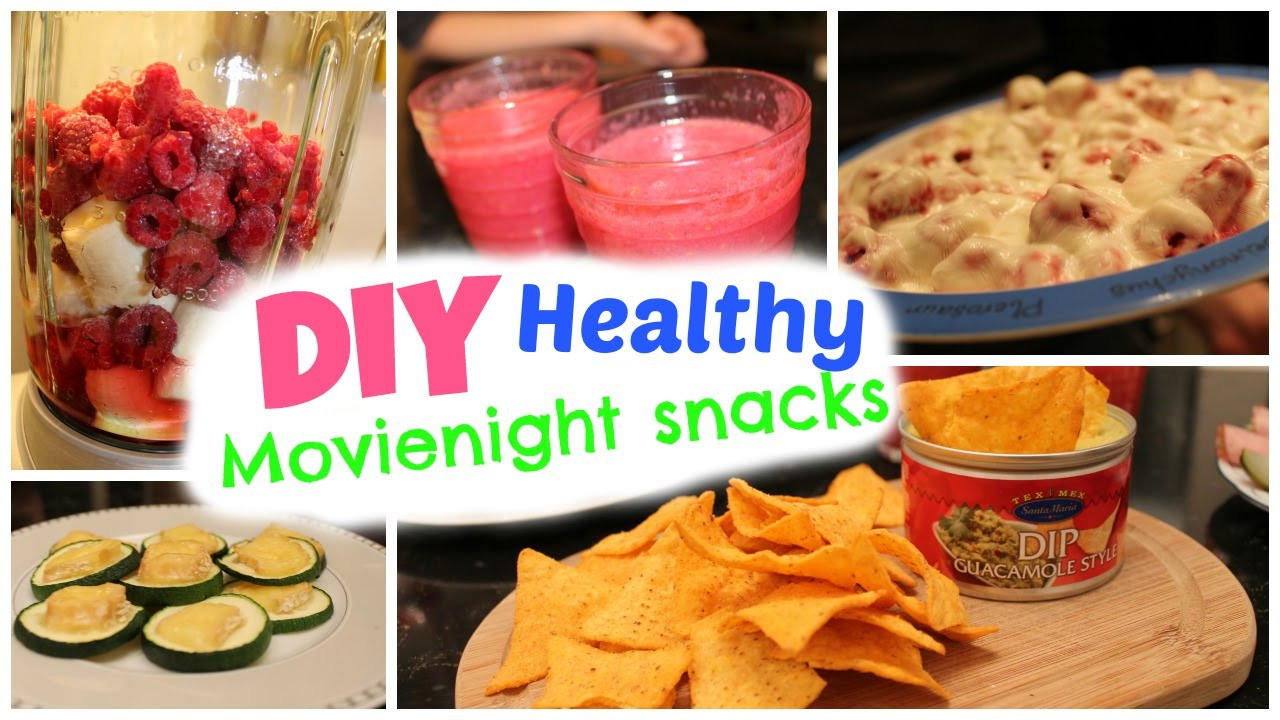 Healthy Snacks For Movies
 DIY easy & healthy snacks ♡ Movie night treats