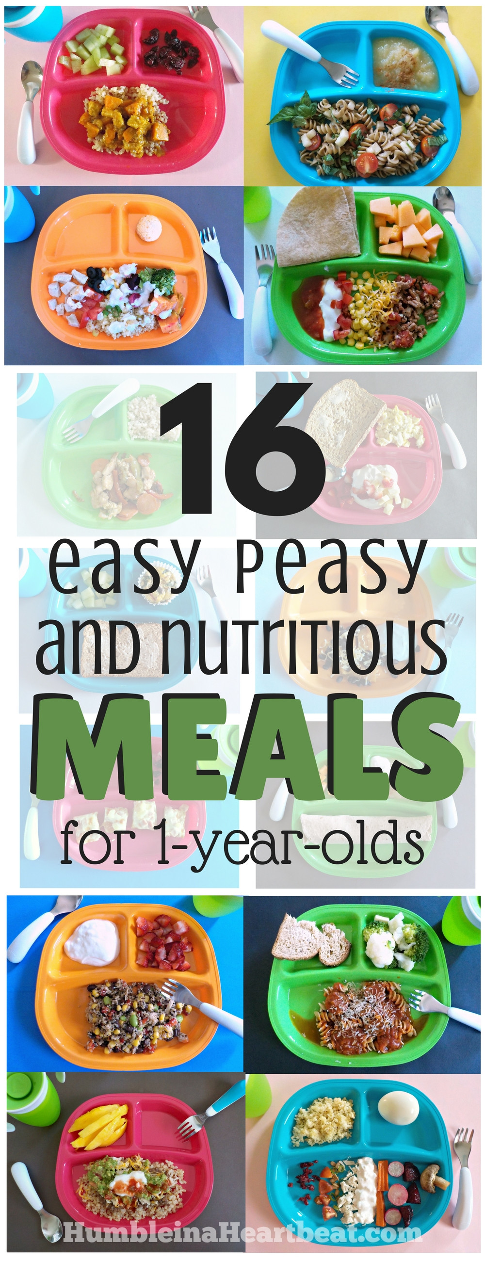 Healthy Snacks For One Year Olds
 16 Simple Meals for Your 1 Year Old that Will Make You