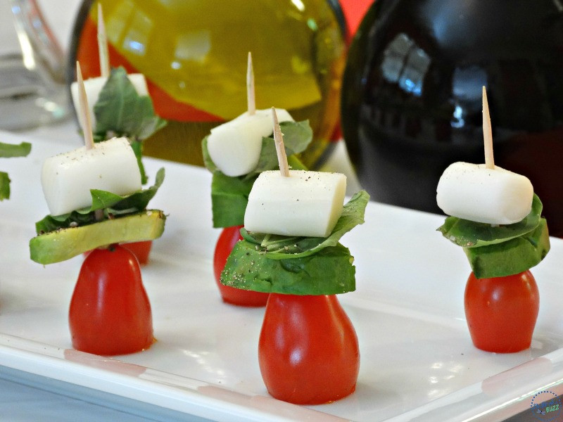 Healthy Snacks For Parties
 Healthy Snack Ideas for Parties Caprese Avocado Skewers