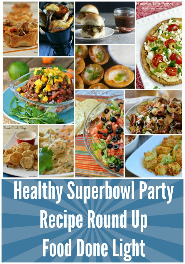 Healthy Snacks For Superbowl Party
 Healthy Superbowl Party Recipe Round Up