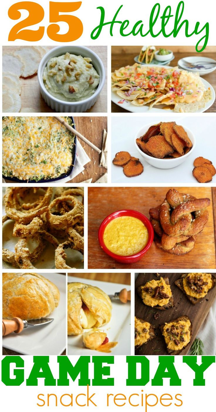 Healthy Snacks For Superbowl Sunday
 25 Healthy Game Day Snack Recipes Perfect for Superbowl
