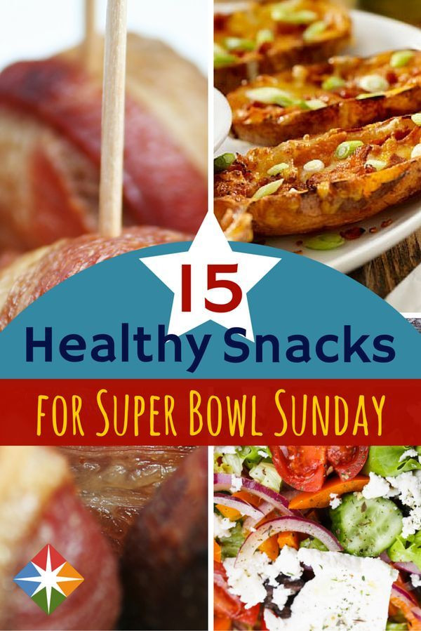Healthy Snacks For Superbowl Sunday
 15 Healthy Snacks for Super Bowl Sunday
