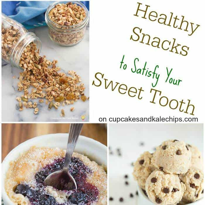 Healthy Snacks For Sweet Tooth
 25 Healthy Snacks to Satisfy Your Sweet Tooth Cupcakes