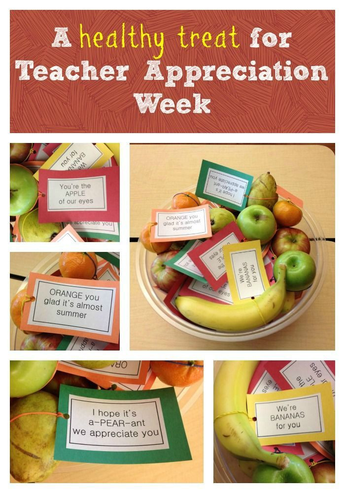 Healthy Snacks For Teachers
 45 best images about Teacher Appreciation Healthy Ideas