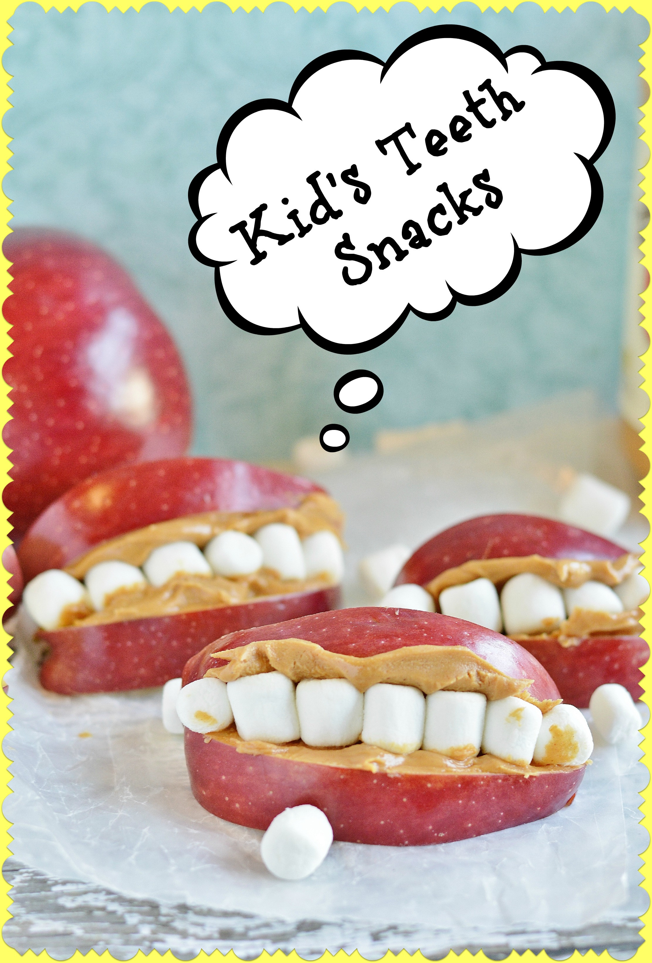 Healthy Snacks For Teeth
 Kid s FUN Teeth & Mouth Snack Great for Halloween too