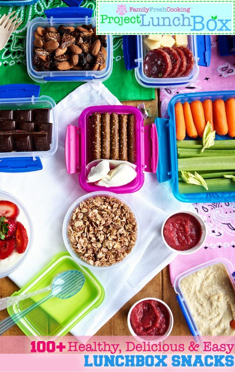 Healthy Snacks For Toddlers Lunch Box
 100 Healthy Delicious and Easy Lunchbox Snacks Marla