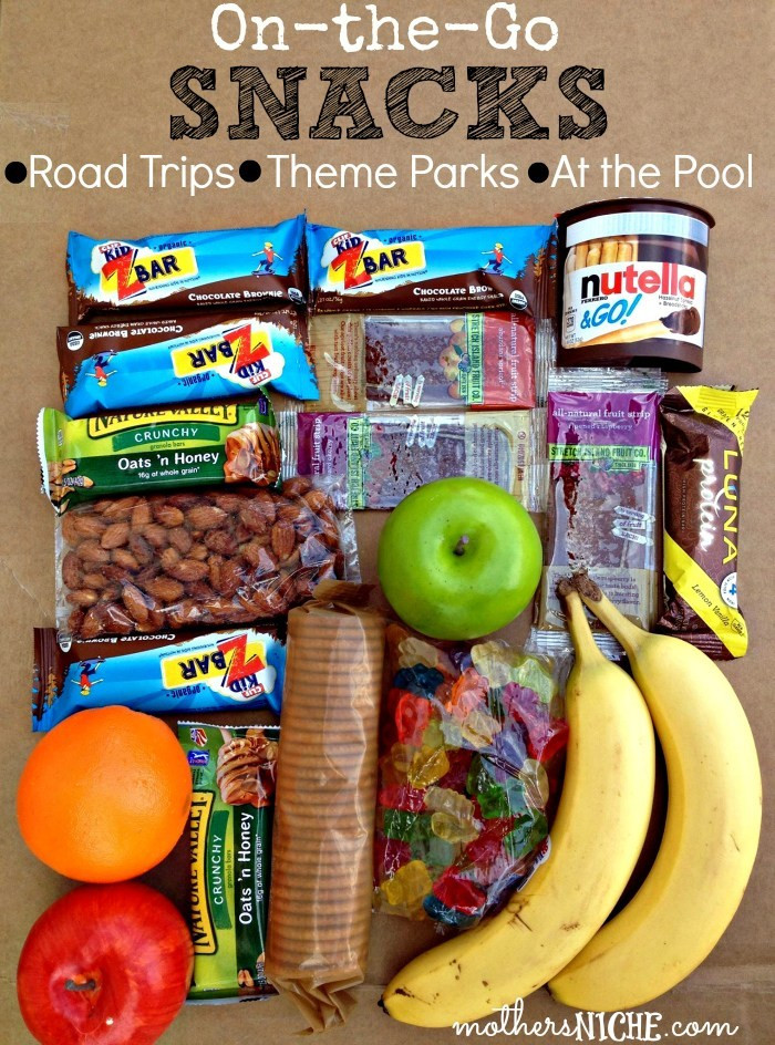 Healthy Snacks For Traveling In The Car
 the Go Snacks for Kids and adults