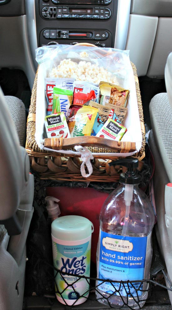 Healthy Snacks For Traveling In The Car
 Road Trip Checklist free printable Car Trip Planner