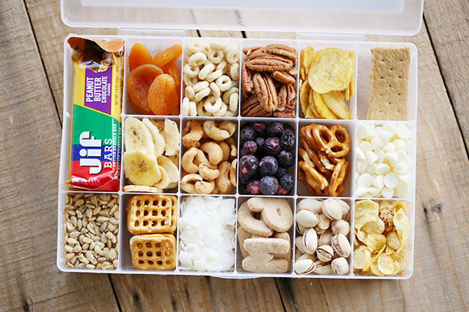 Healthy Snacks For Traveling In The Car
 Printable Road Trip Snacks Container See Vanessa Craft