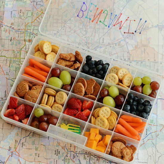 Healthy Snacks For Traveling In The Car
 Easy & fun road trip snack boxes make long trips in the