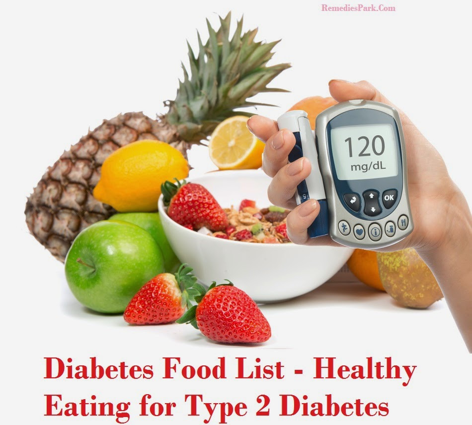 Healthy Snacks For Type 2 Diabetics
 Healthy eating for diabetics type 1