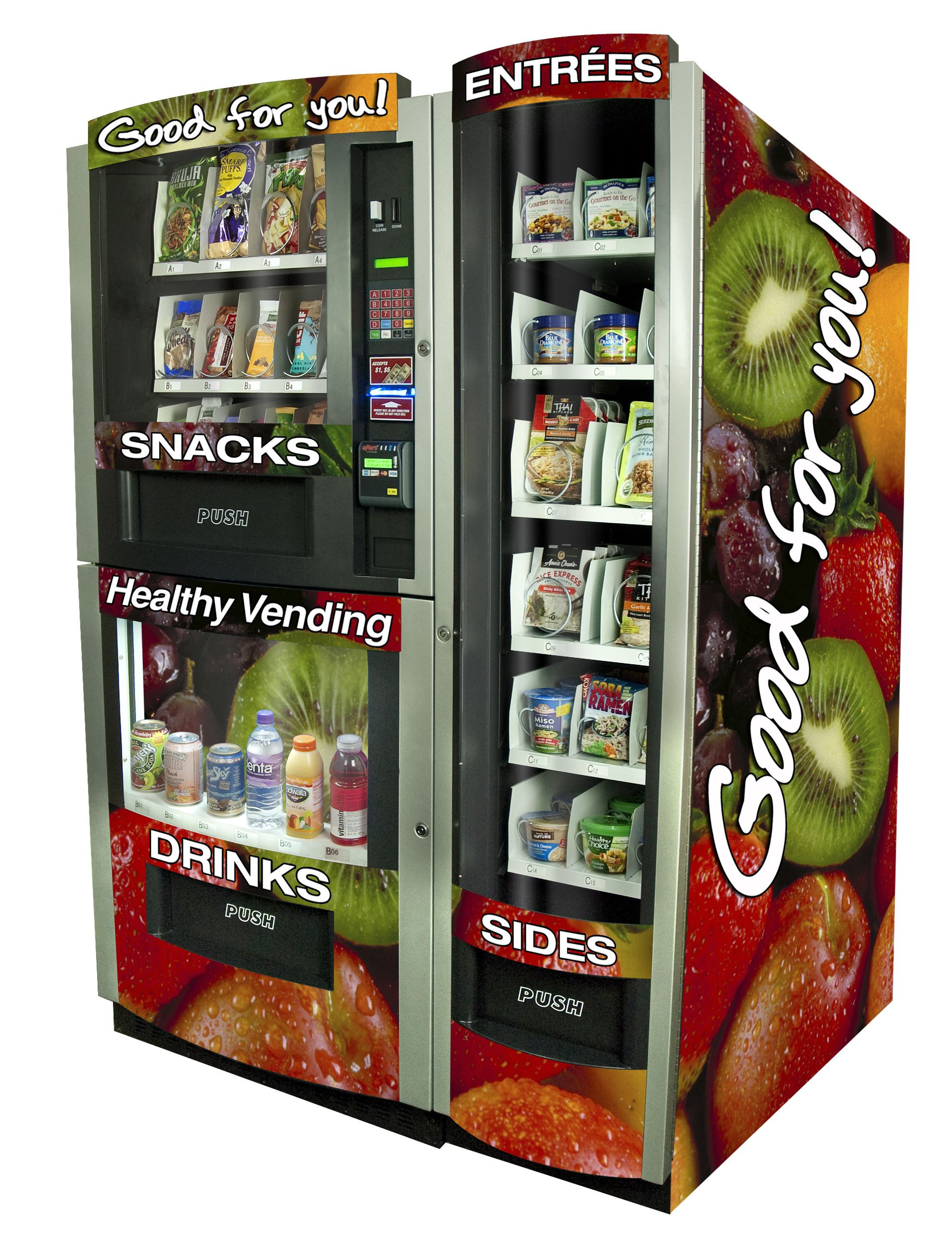 Healthy Snacks For Vending Machines
 Healthy Vending machine right at your convenience