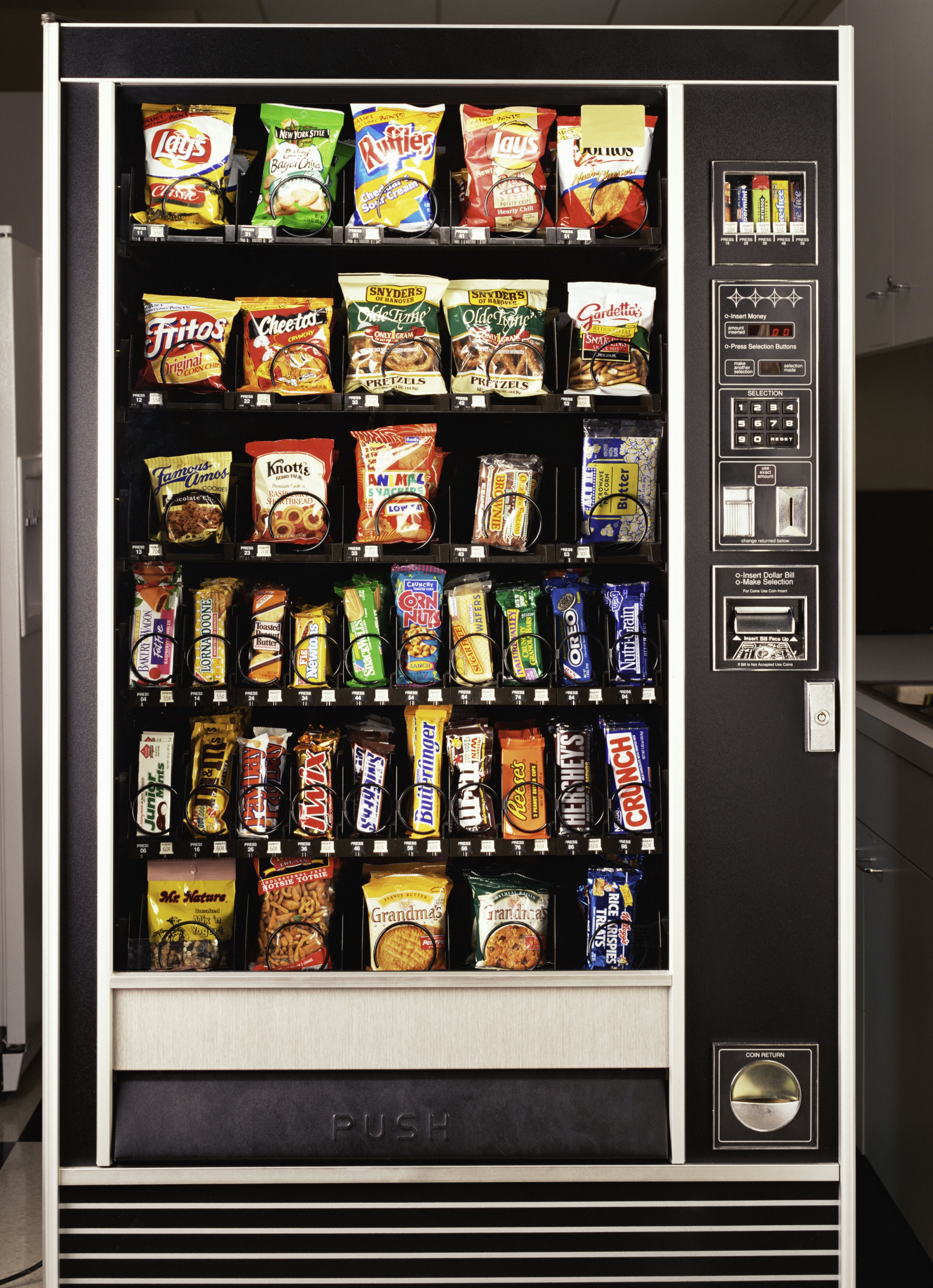 Healthy Snacks For Vending Machines
 Vending Machines 25 Second Delay Encourages Healthy
