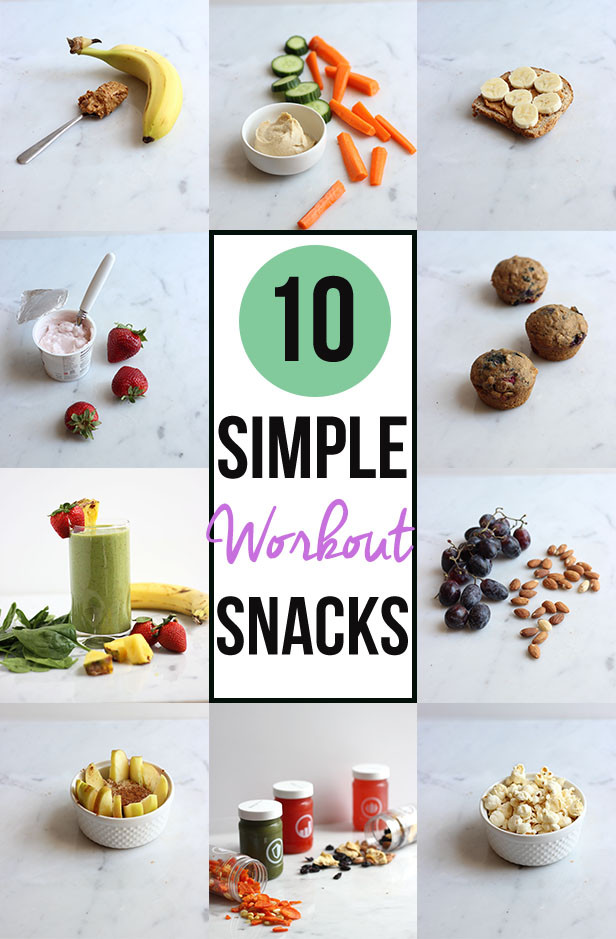 Healthy Snacks For Working Out
 10 Simple and Healthy Workout Snacks