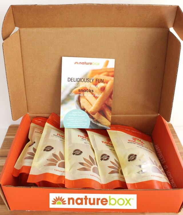 Healthy Snacks Monthly
 Healthy Snacking with NatureBox Happiness is Homemade