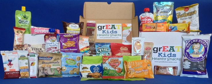 Healthy Snacks Monthly
 GREAT Kids Snack Box 30 new and different snacks