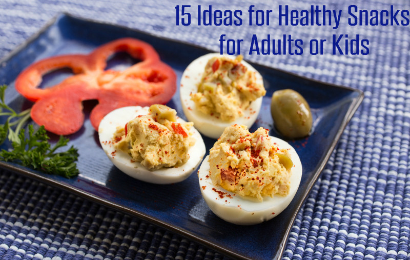 Healthy Snacks On The Go For Adults
 ideas for healthy snacks for adults or kids