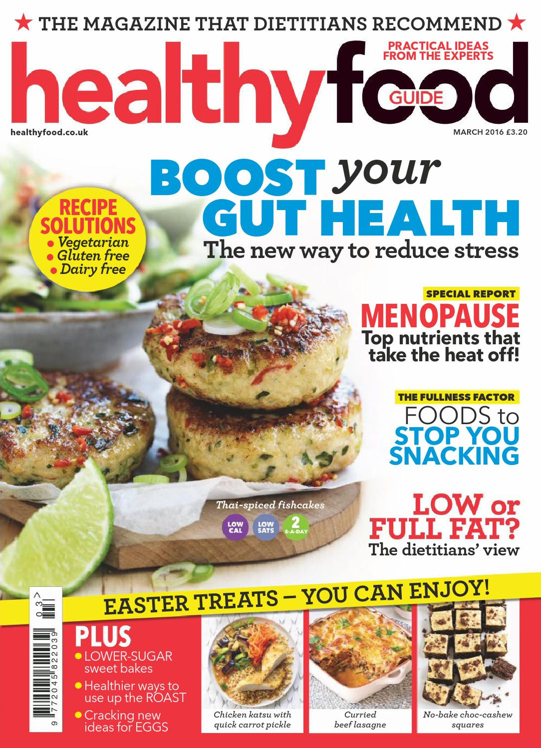 Healthy Snacks Online
 Healthy Food Guide magazine March 2016 UK read online