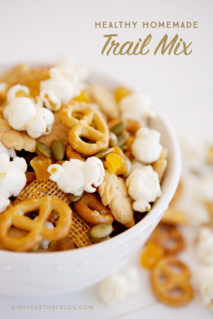 Healthy Snacks Protein
 Healthy Homemade Trail Mix