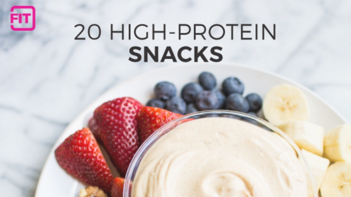 Healthy Snacks That Keep You Full
 20 Healthy High Protein Snacks to Keep You Full