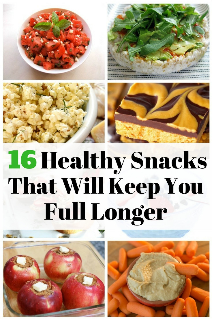 Healthy Snacks That Keep You Full
 16 Healthy Snacks That Will Keep You Full Longer The