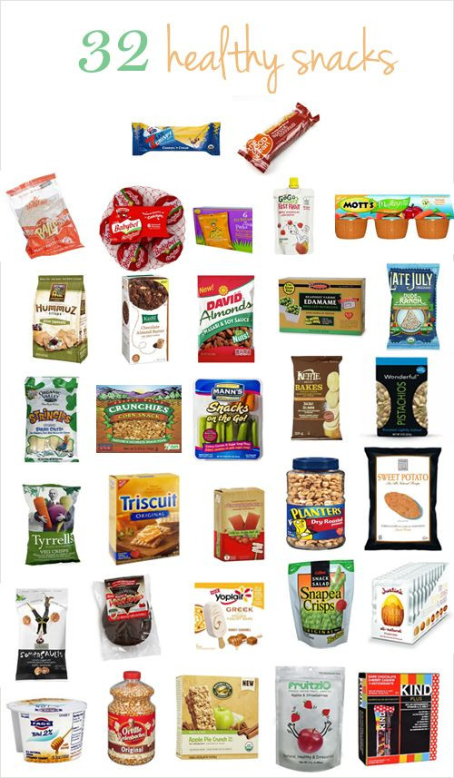 Healthy Snacks To Buy
 32 healthy snacks from salty to sweet and everything in