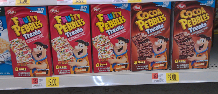 Healthy Snacks To Buy At Walmart
 Great Snack Idea Pebbles Treats ly $1 50 at Walmart