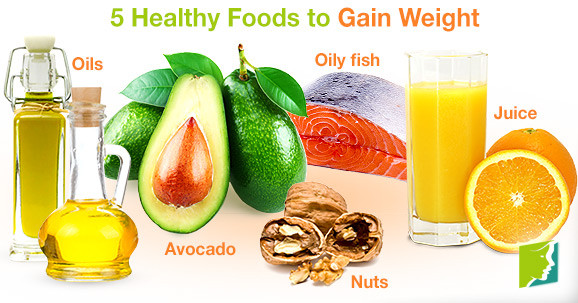 Healthy Snacks To Gain Weight
 5 Healthy Foods to Gain Weight
