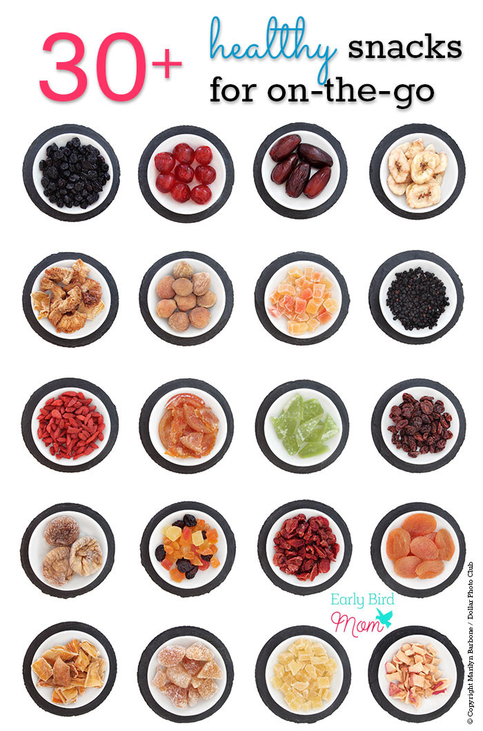 Healthy Snacks To Go
 30 no mess healthy snack ideas for on the go