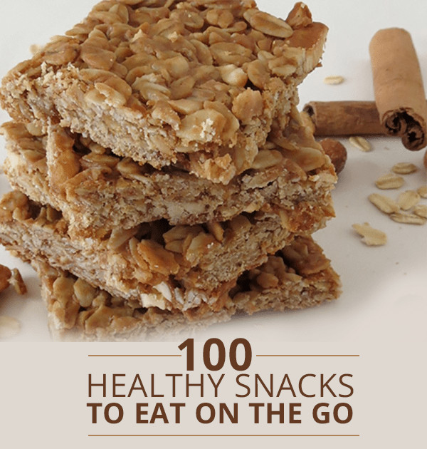 Healthy Snacks To Go
 100 Healthy The Go Snacks