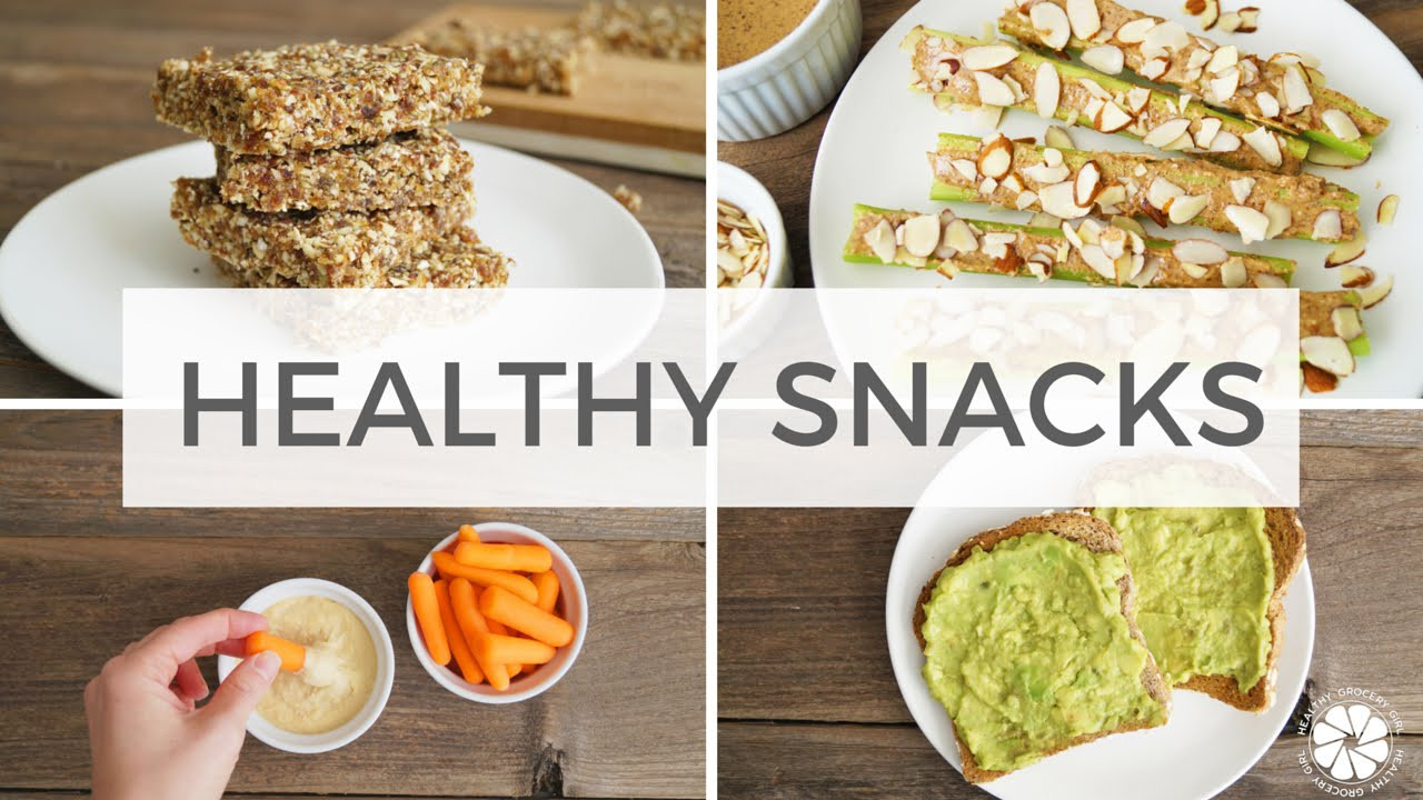 Healthy Snacks To Have At Home
 4 Healthy Snack Ideas