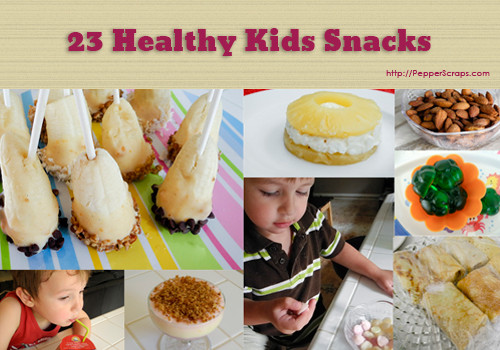 Healthy Snacks To Have At Home
 Healthy Snack Ideas For The Kiddos