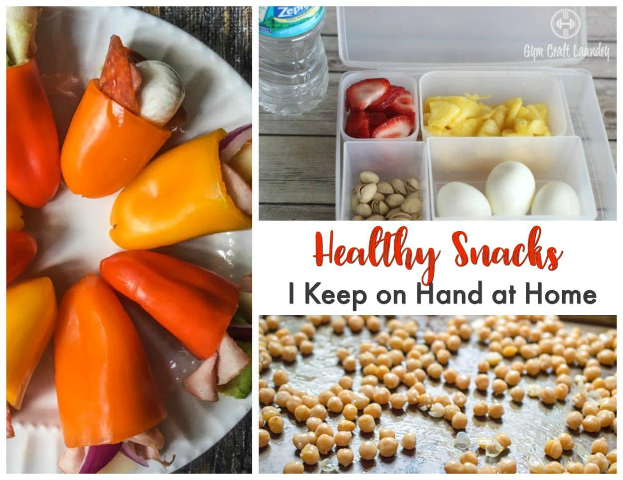 Healthy Snacks To Have At Home
 Healthy Snacks to Keep Around the House Gym Craft Laundry