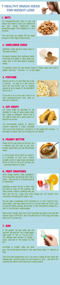 Healthy Snacks To Lose Weight
 "7 Healthy Snack Ideas For Weight Loss"👍
