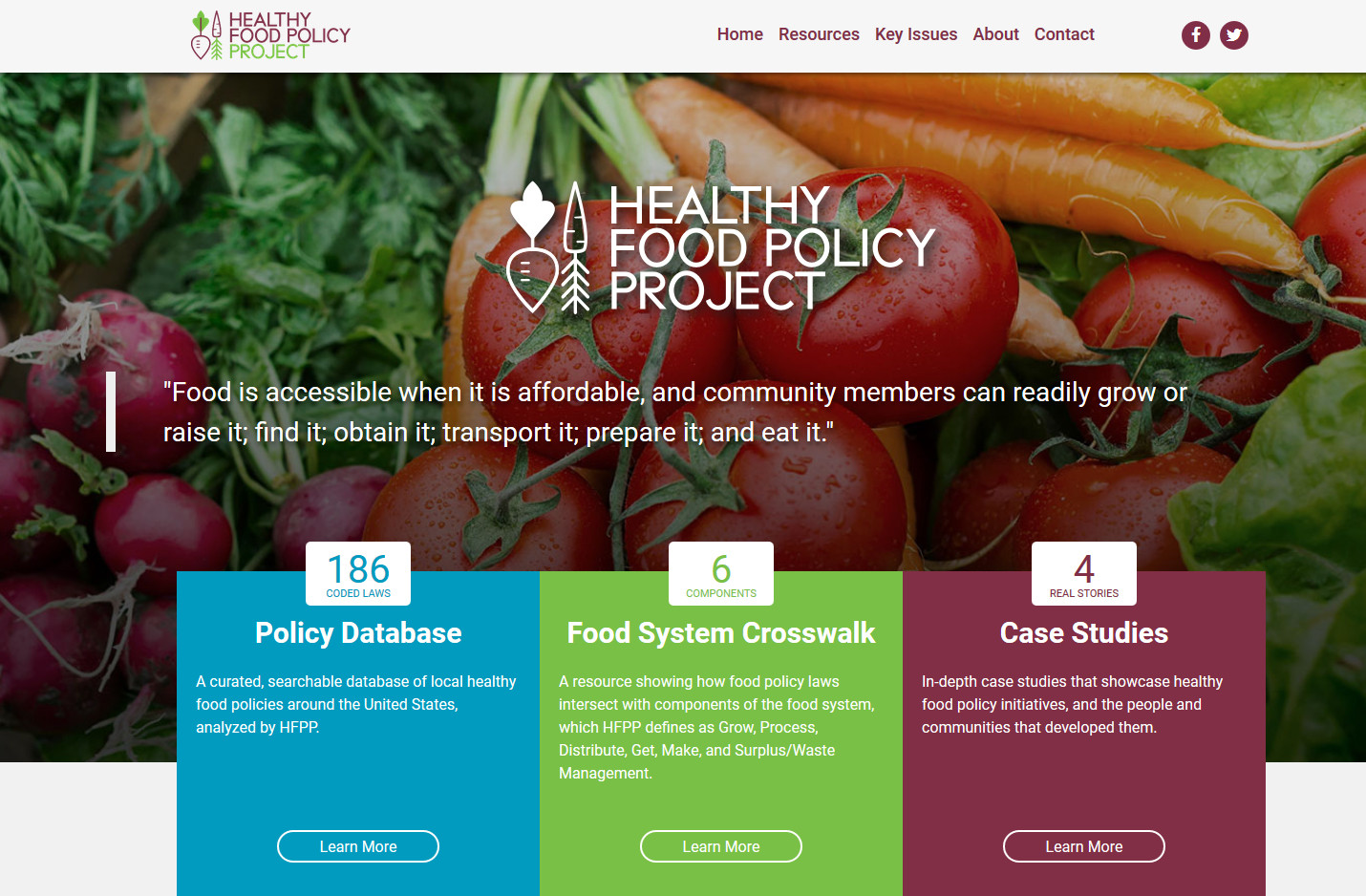 Healthy Snacks Website
 New Website Seeks to Promote Healthy Food Access & Health