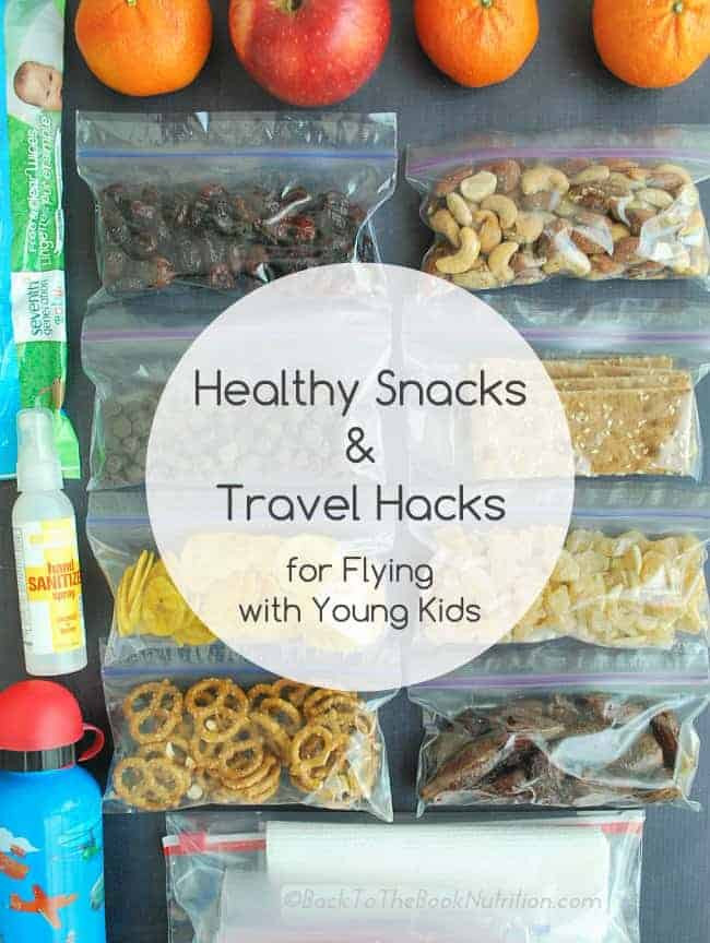 Healthy Snacks While Traveling
 Healthy Snacks & Travel Hacks for Flying with Young Kids