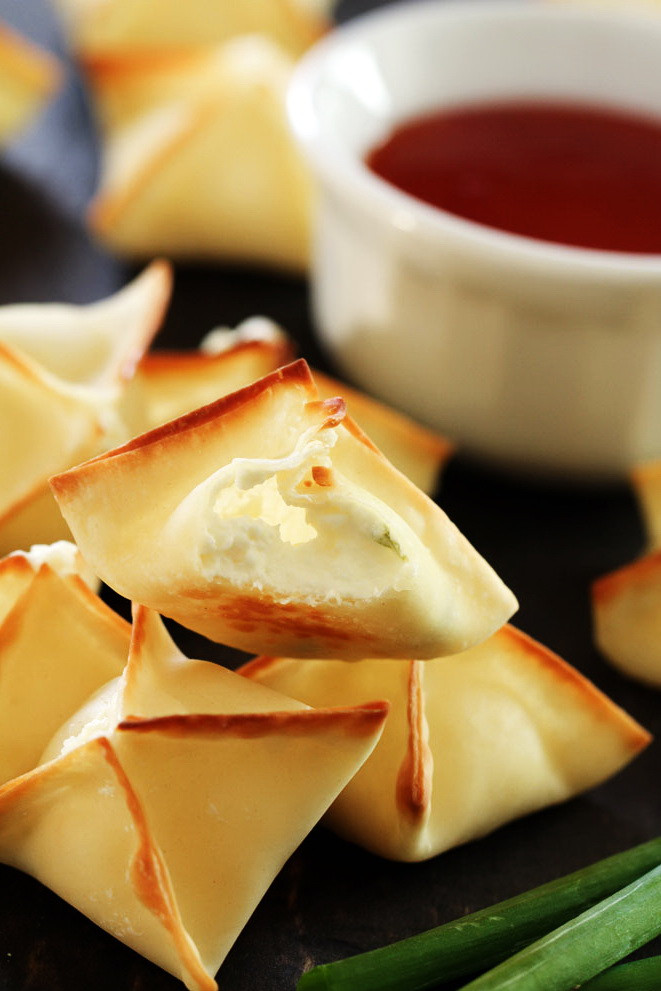 Healthy Snacks With Cream Cheese
 Baked Cream Cheese Wonton – Best Healthy Weight Loss Snack