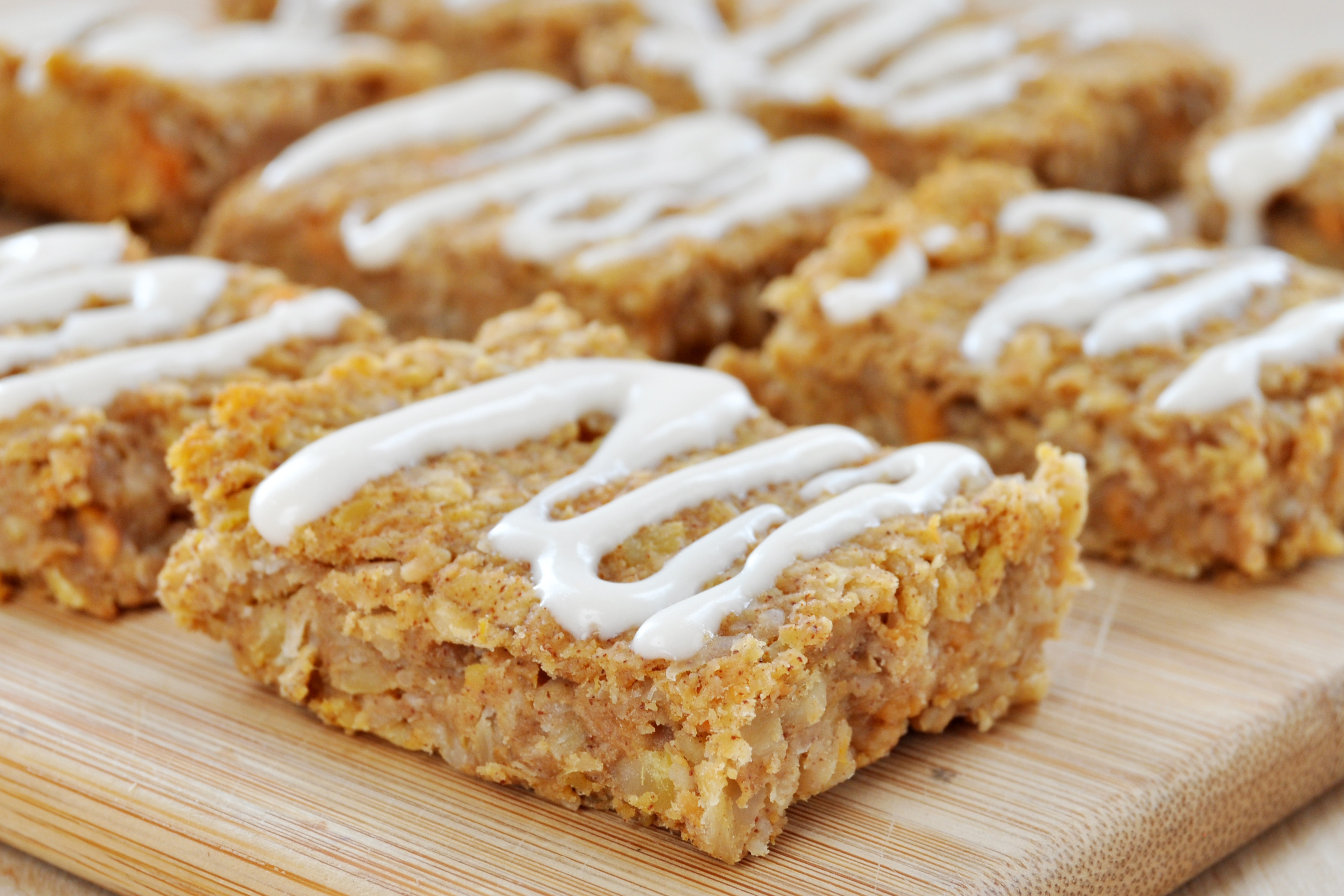 Healthy Snacks With Cream Cheese
 Sweet Potato Snack Bars with Cream Cheese Frosting Vegan