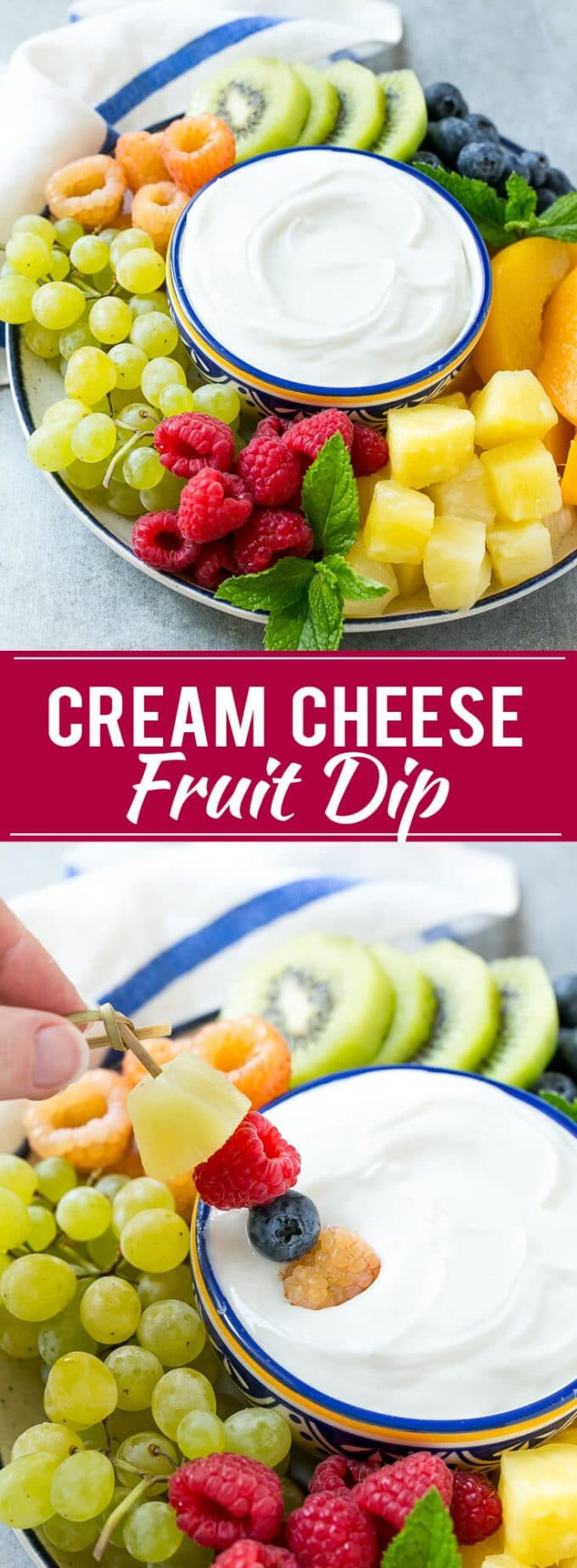 Healthy Snacks With Cream Cheese
 Cream Cheese Fruit Dip Dinner at the Zoo