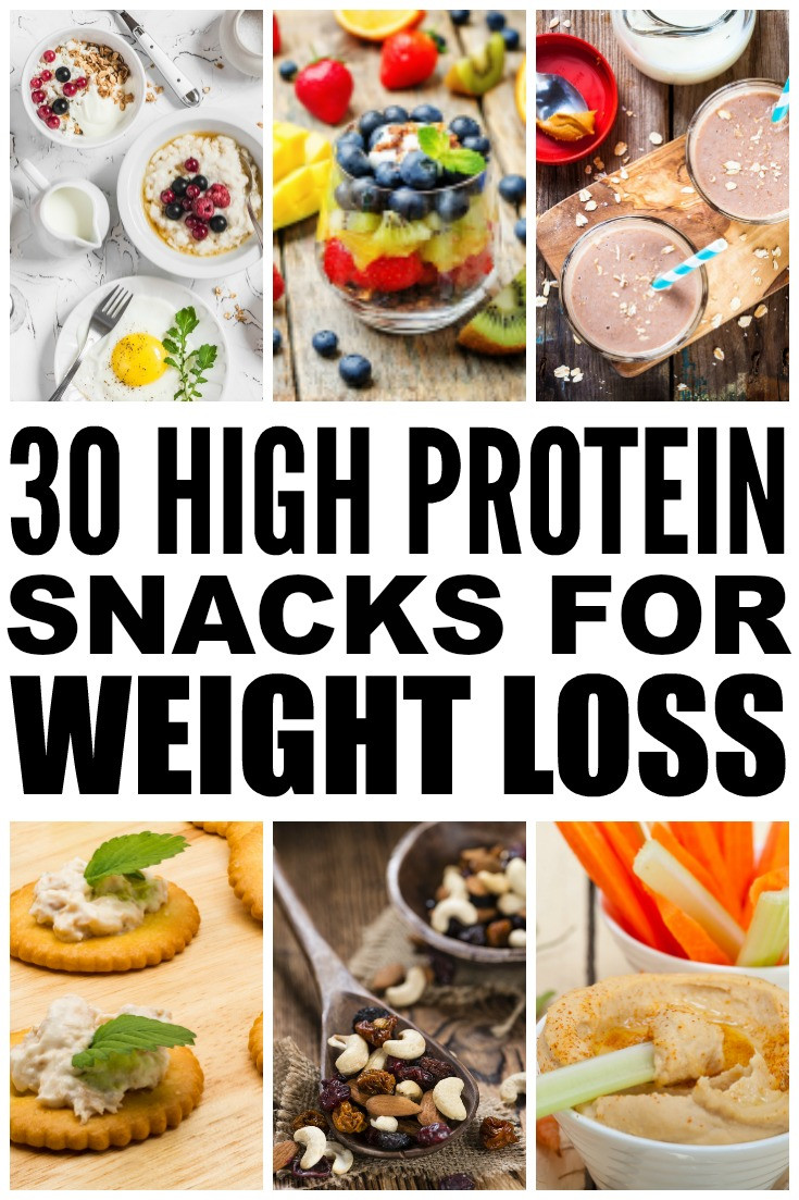 Healthy Snacks With Protein
 30 High Protein Snacks for Weight Loss