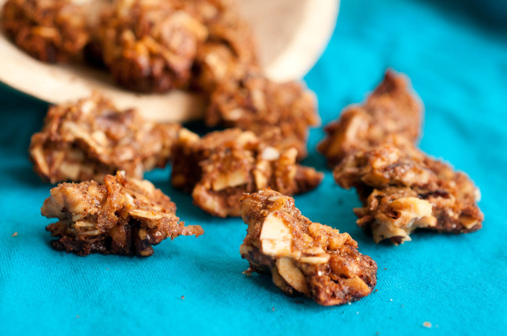 Healthy Snacks Without Nuts
 Gluten free Peanut Butter Nut Clusters