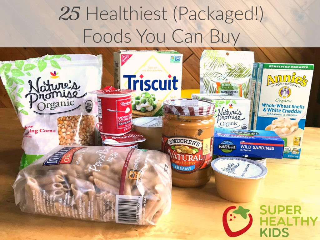 Healthy Snacks You Can Buy
 25 Healthiest Packaged Foods You Can Buy