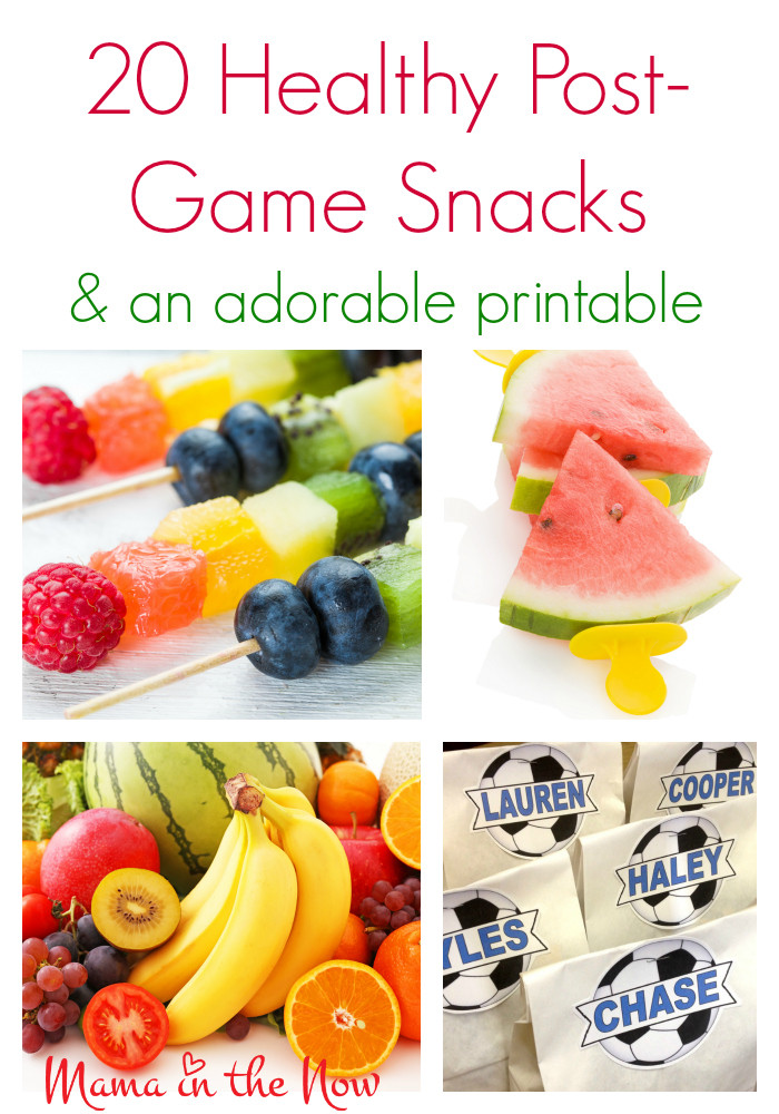 Healthy soccer Snacks the 20 Best Ideas for 20 Healthy Post Game Snacks