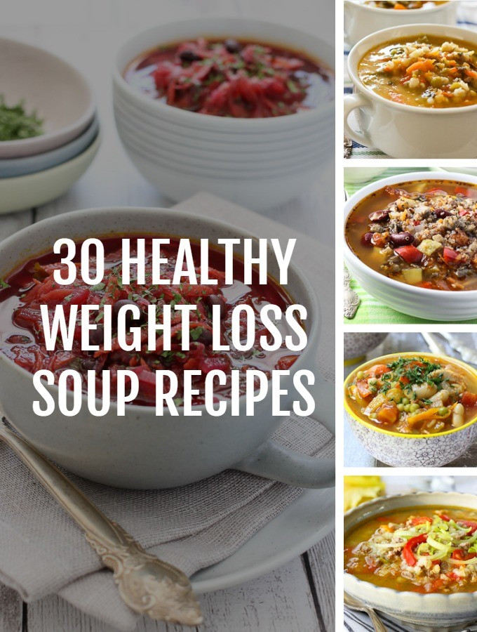 Healthy Soup Recipes For Weight Loss
 30 Healthy Weight Loss Soup Recipes
