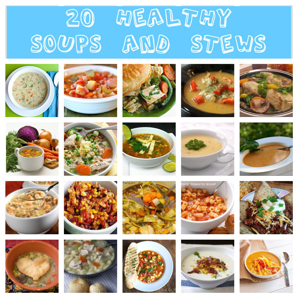 Healthy Soups And Stews
 Whet Your Appetite Wednesday 20 Healthy Soups and Stews